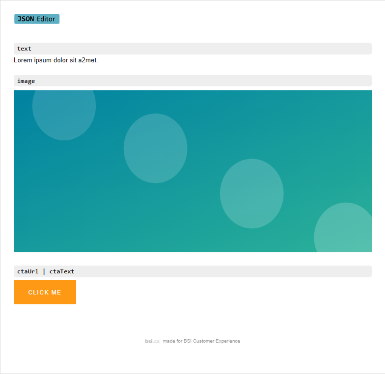 json design preview